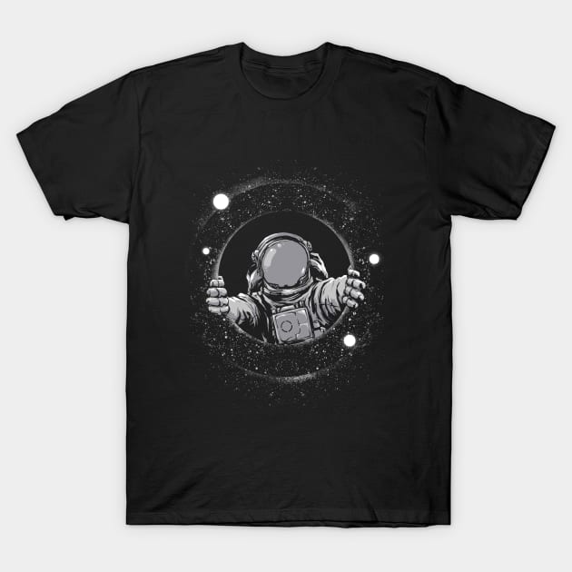 Black Hole T-Shirt by carbine